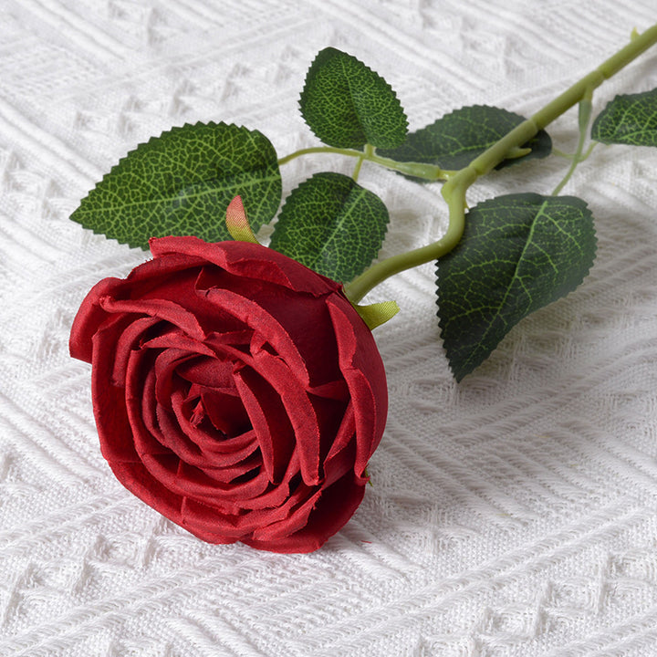 Realistic Artificial Rose Flower Decoration
