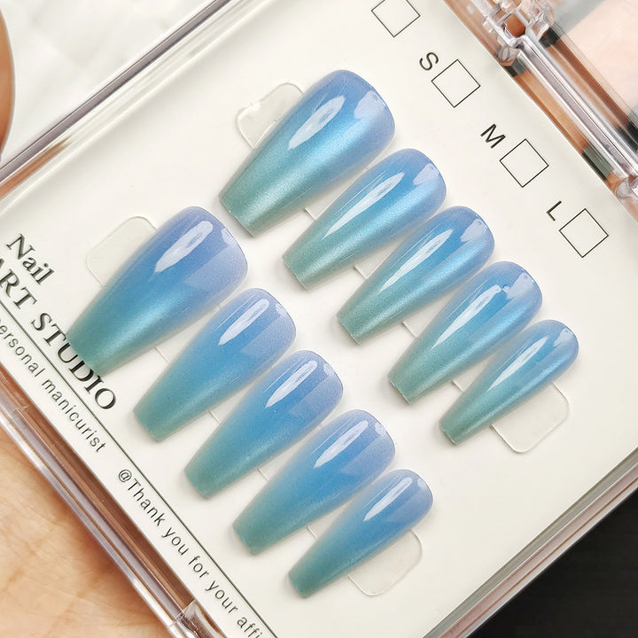 Artificial Glitter Nail Tips Stornfield