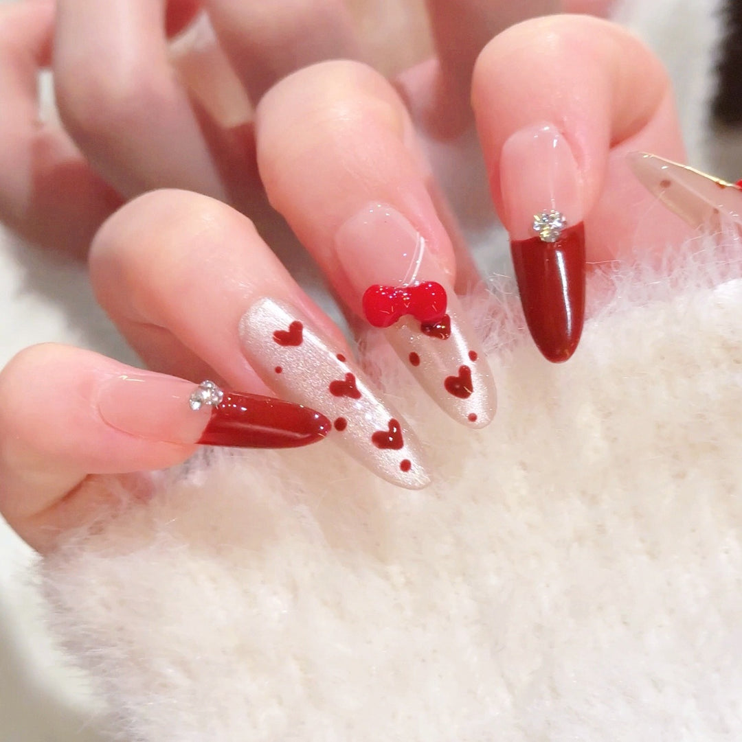 Artistic Press-On Nail Set Stornfield