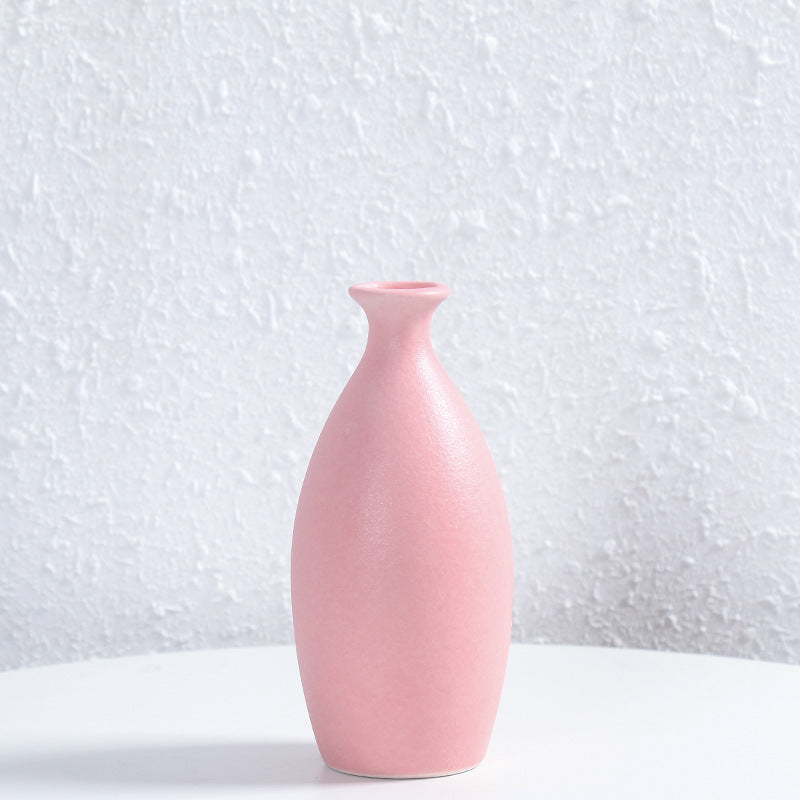 Minimalist Textured Ceramic Flower Vase Stornfeild