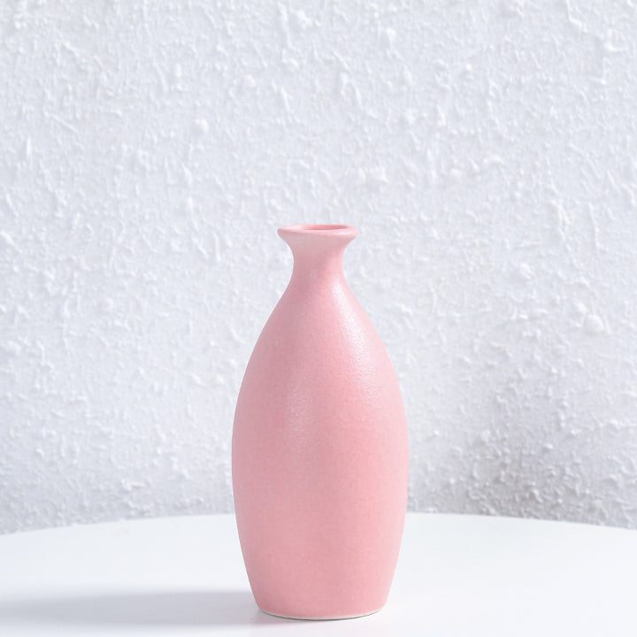 Minimalist Textured Ceramic Flower Vase Stornfeild
