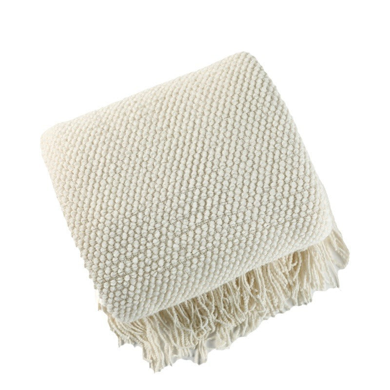 Chunky Knit Throw Blanket