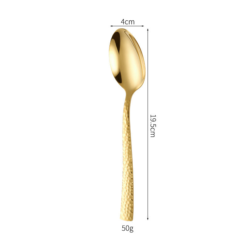 Elegant spoon with unique surface design Stornfield