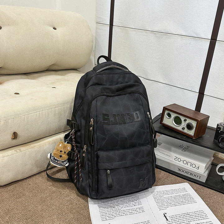 Versatile Multi-Pocket Backpack with Keychain Stornfield