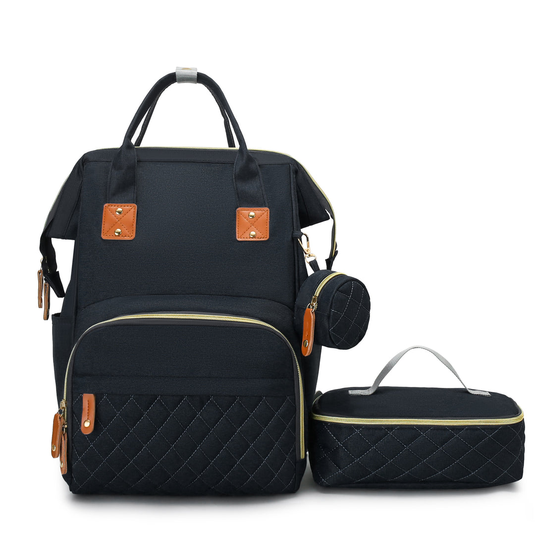 Multi-Purpose Quilted Diaper Backpack Stornfield