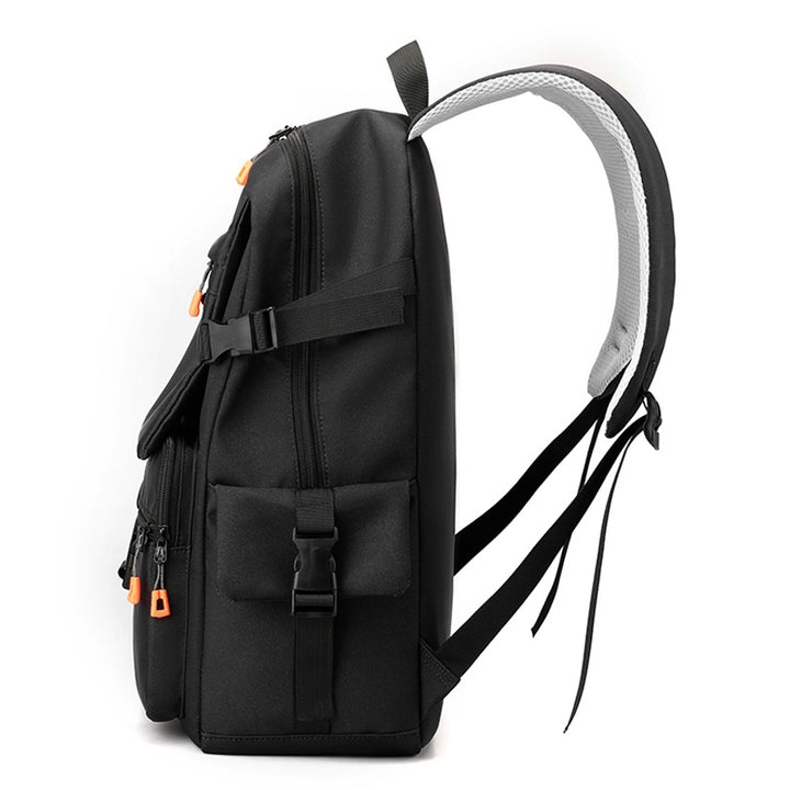 Multifunctional backpack with water-repellent design and extensive compartment layout Stornfield