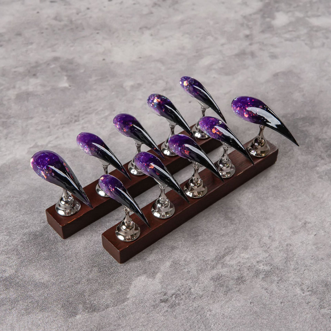 Artistic Long Stiletto Press-On Nails