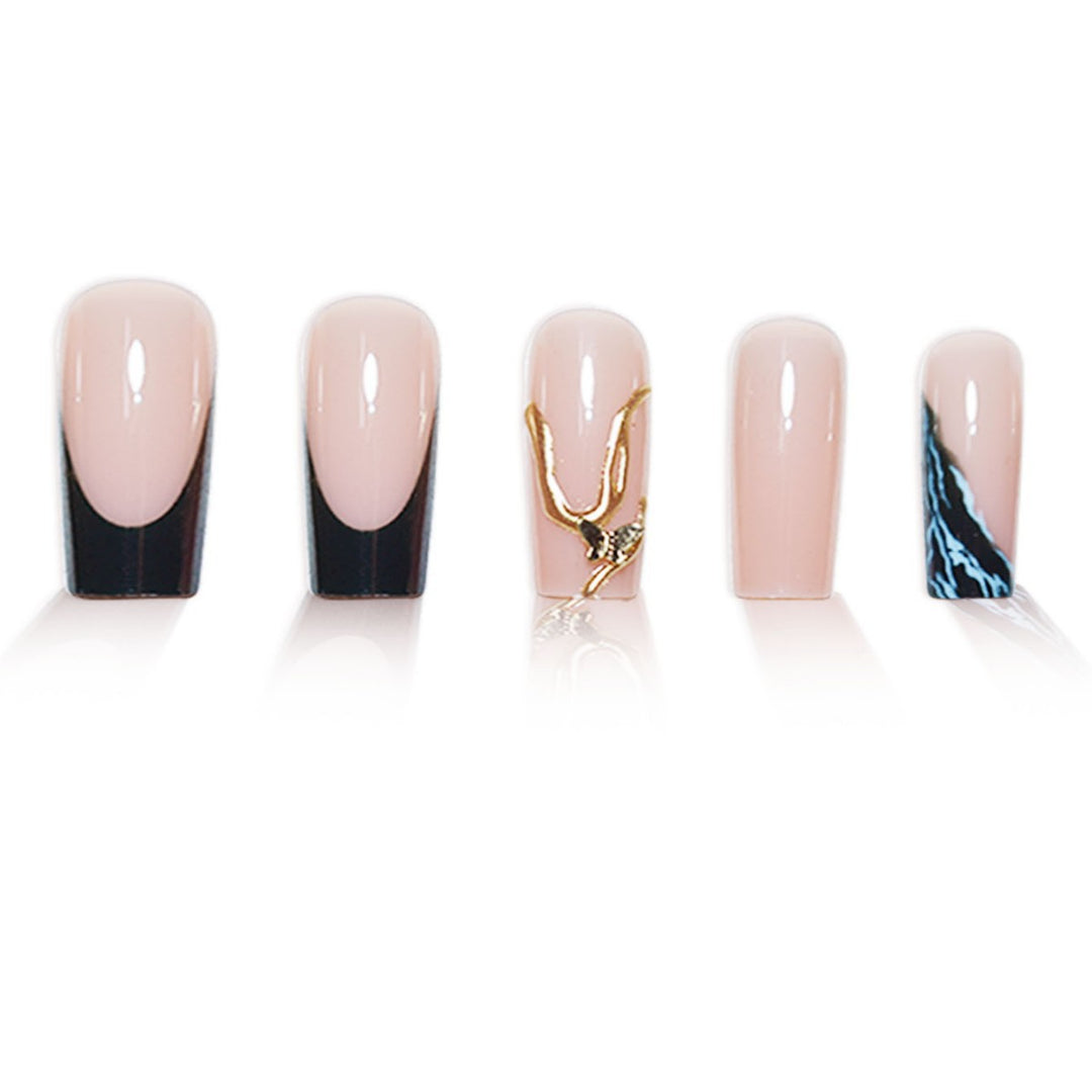 Artistic Statement Press-On Nail Enhancements Stornfield
