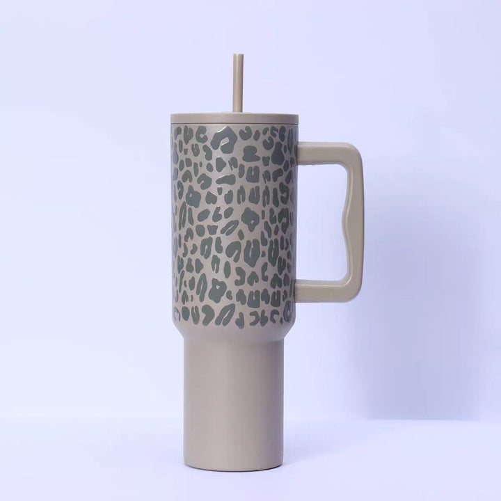 Ladies drinking cup with unique leopard pattern Stornfield