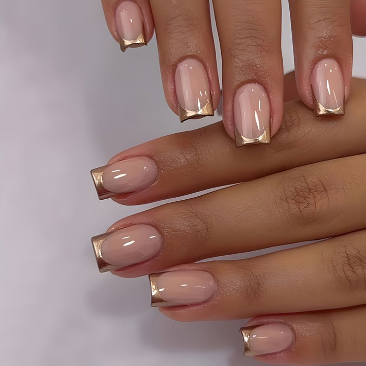 Ornate Butterfly-Inspired Acrylic Nail Extensions Stornfield