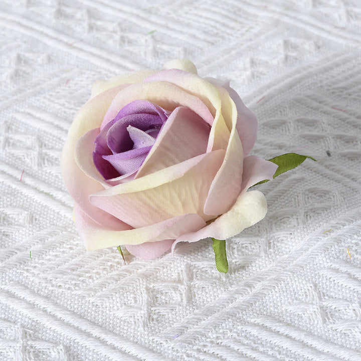 Decorative Velvet Rose Pin Brooch