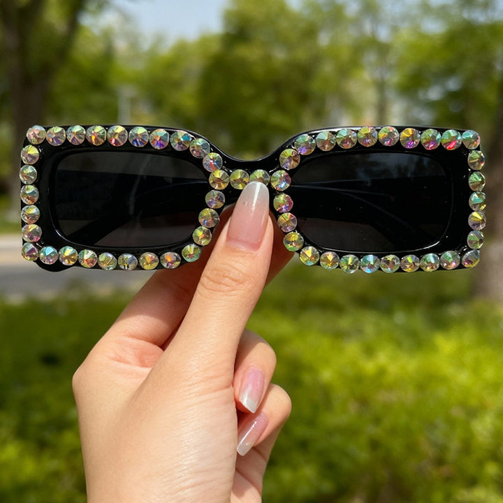 Decorative Rhinestone-Embellished Sunglasses Stornfield