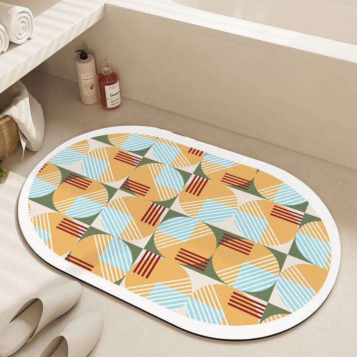 Decorative Non-Slip Bath Mat Stornfield