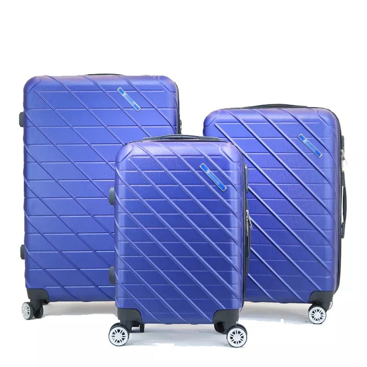 Unisex Compact Multi-Functional Hard Shell Trolley Suitcase Stornfield