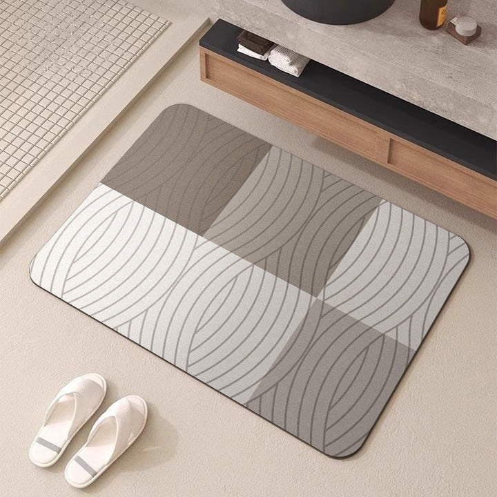 Luxurious Textured Bath Mat