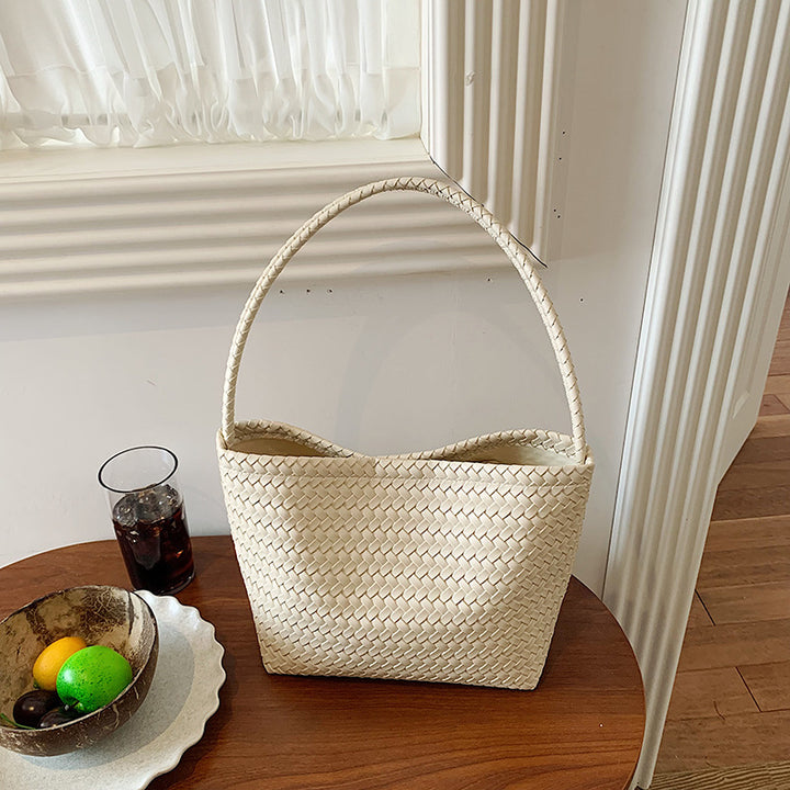 Woven Texture Tote Bag