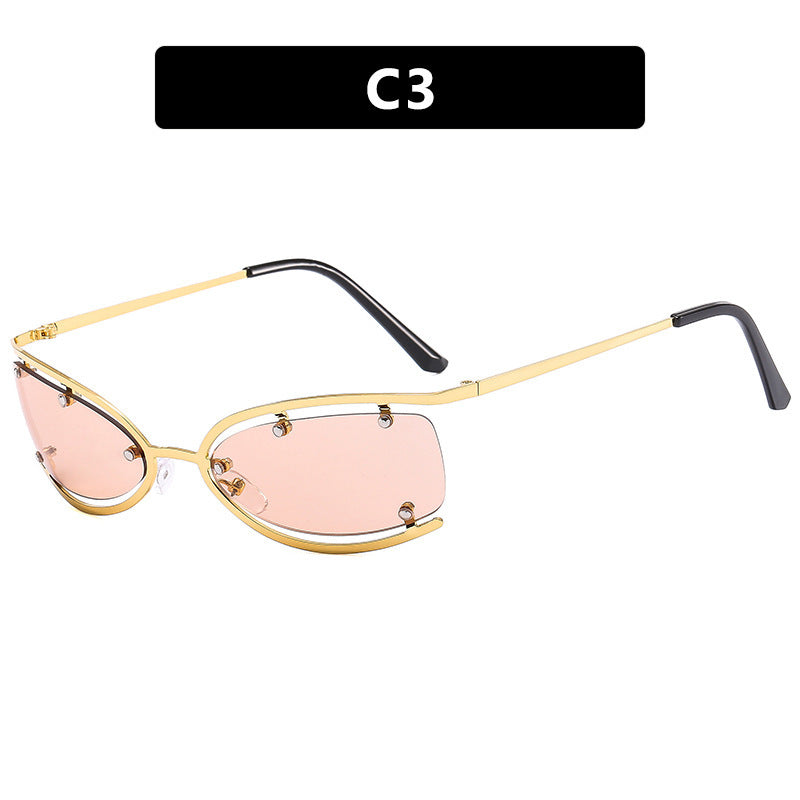 Women's fashionable sunglasses with elegant frame structure and trendy lenses Stornfield