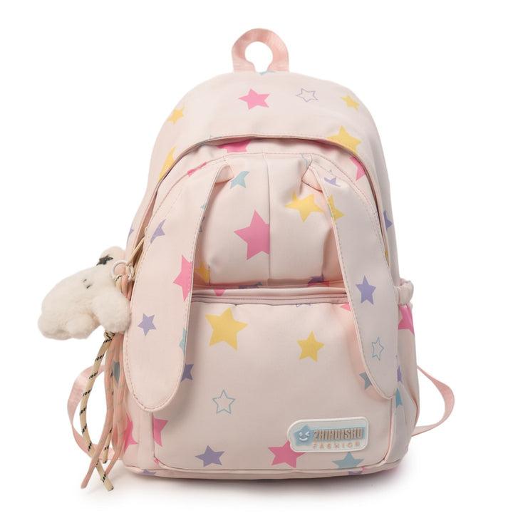 Cute Animal Ears Star Print School Backpack Stornfield