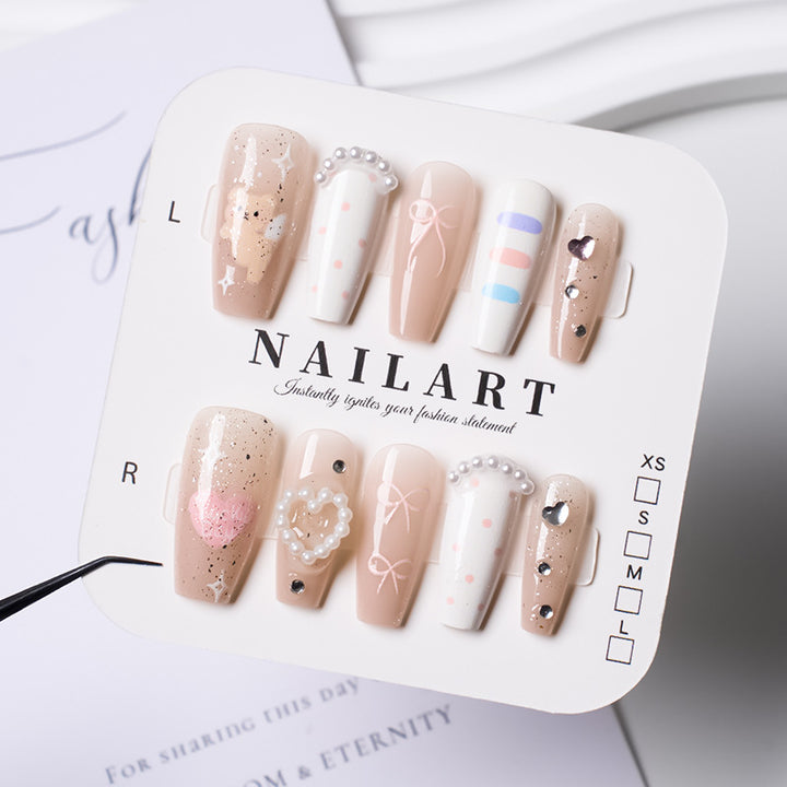 Creative Nail Art Set with Elegant Applications Stornfield