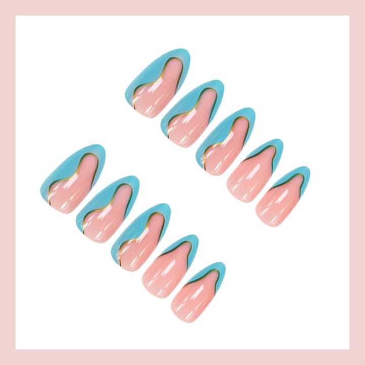 Creative Art Nails with Unique Geometric Accents Stornfield