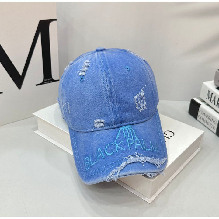 Women's Distressed Cotton Baseball Cap Stornfield 1784083899