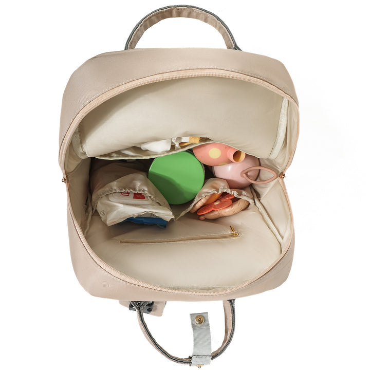 Quilted Multi-Compartment Travel Backpack Stornfield