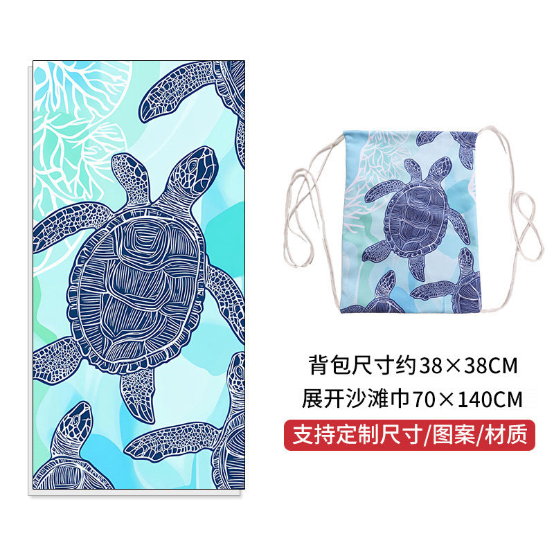 Beach towel and backpack set Stornfield