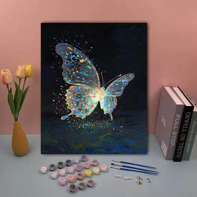 DIY Butterfly Paint by Numbers Kit Stornfield
