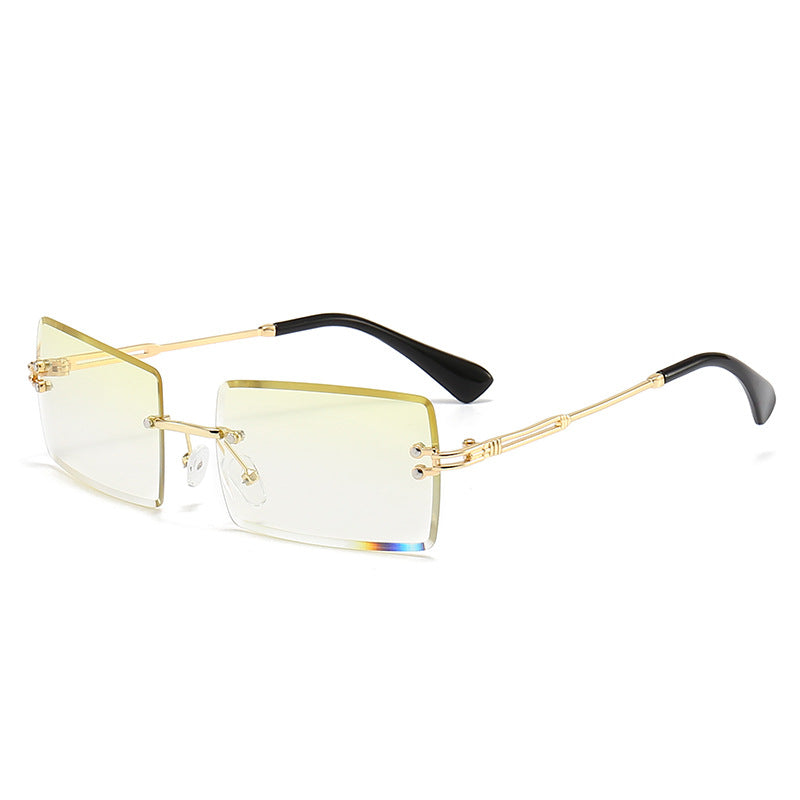 Women's fashionable rectangular sunglasses with gradient lenses Stornfield