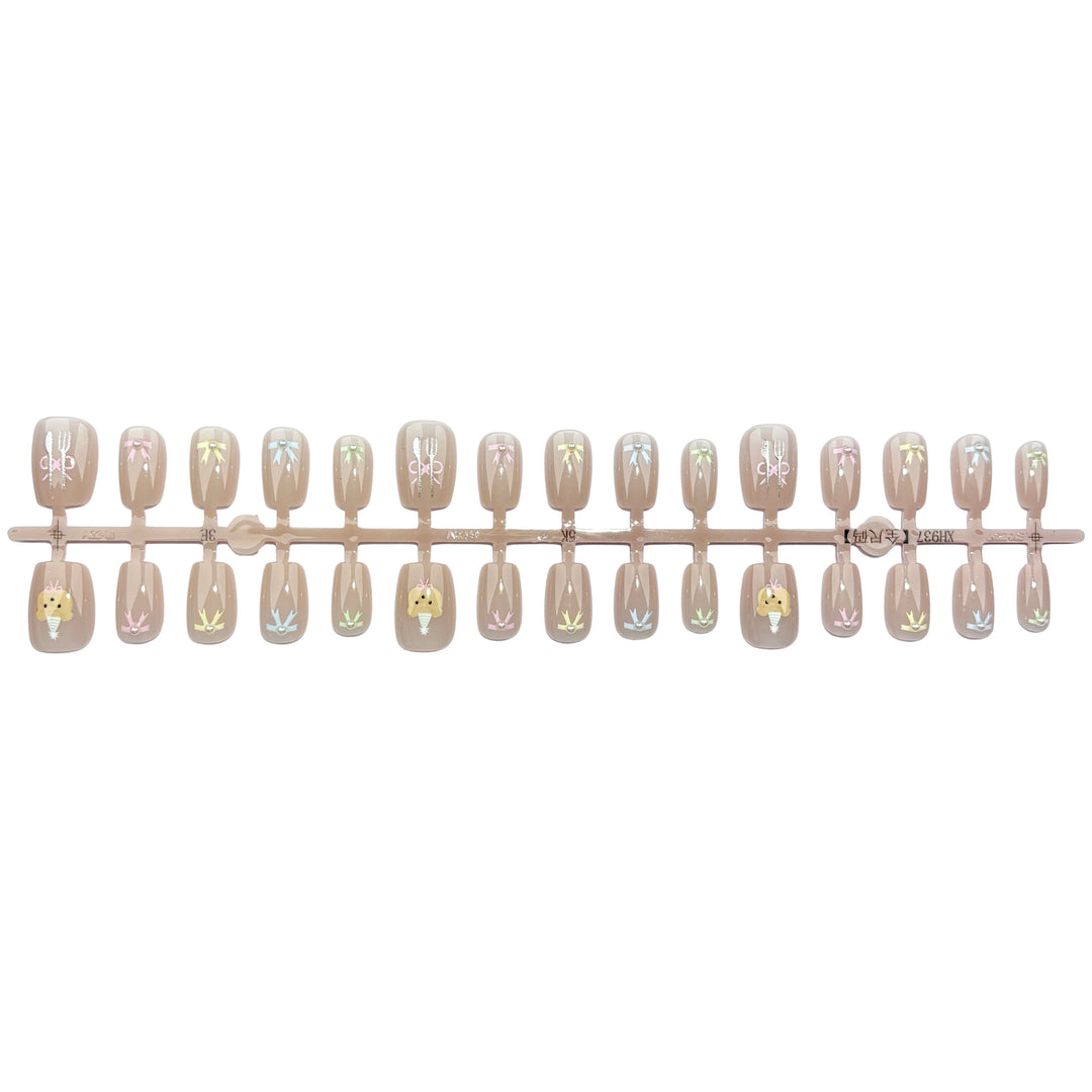 Elegant Press-On Nail Set 1790745420