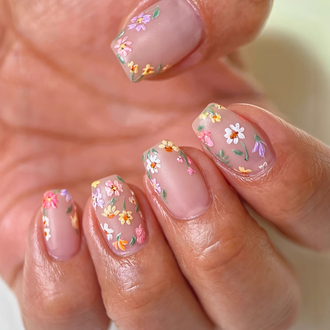 Floral Artfully Designed Nail Wraps Stornfield