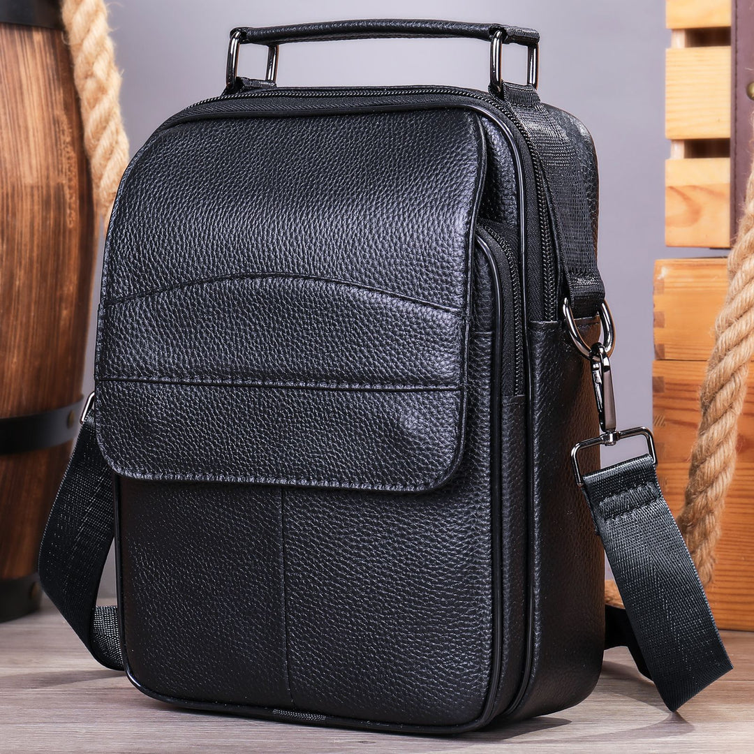 Leather Messenger Bag