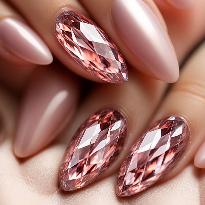 Glamorous Teardrop Crystal Nail Art Stornfield