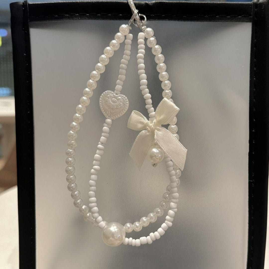 Elegant Beaded Charm Keychain Stornfield 1790135999