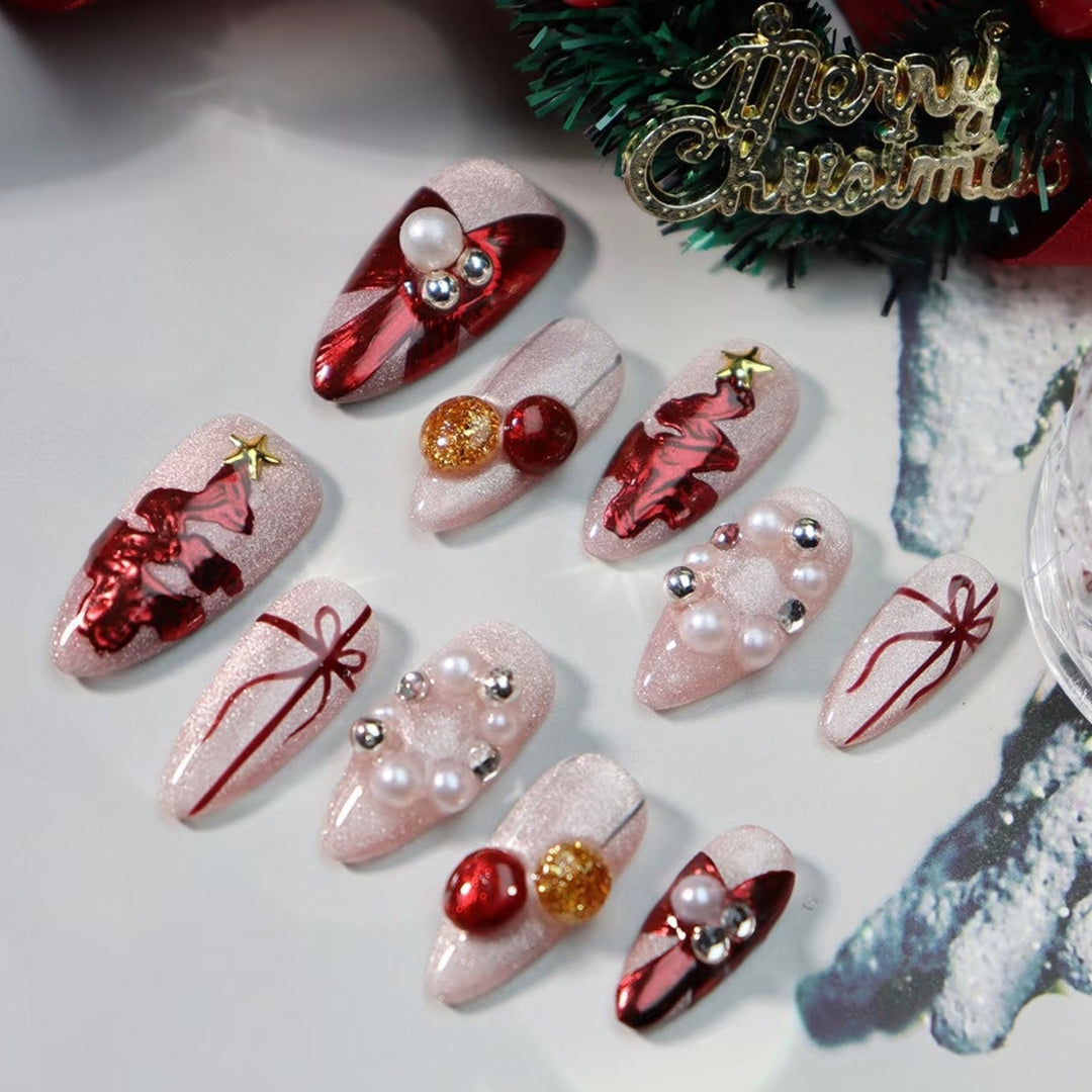 Glamorous Artificial Nails Set Stornfield