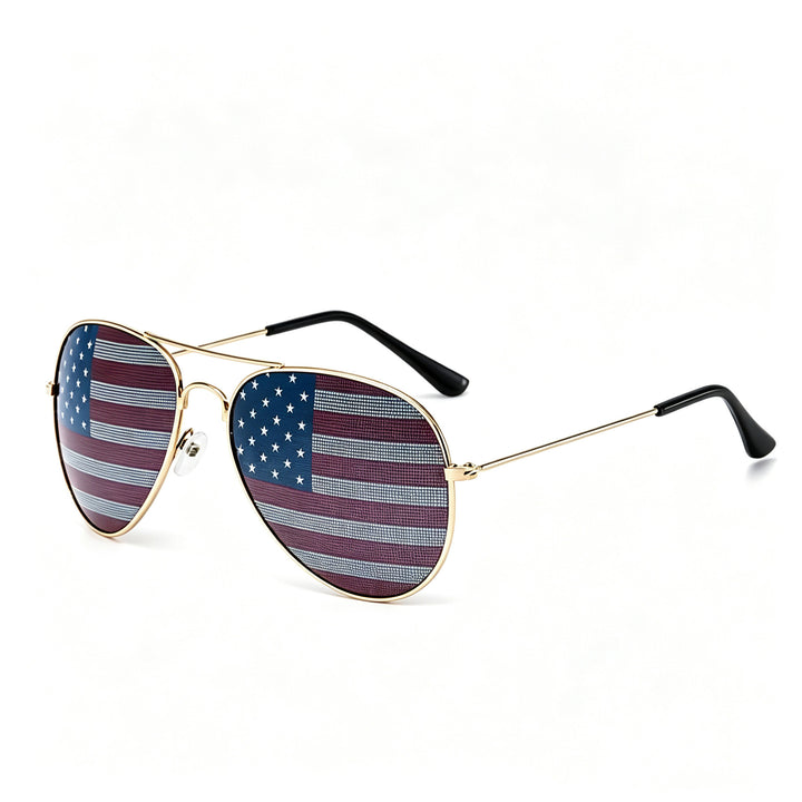 Patriotic Aviator Sunglasses Stornfield