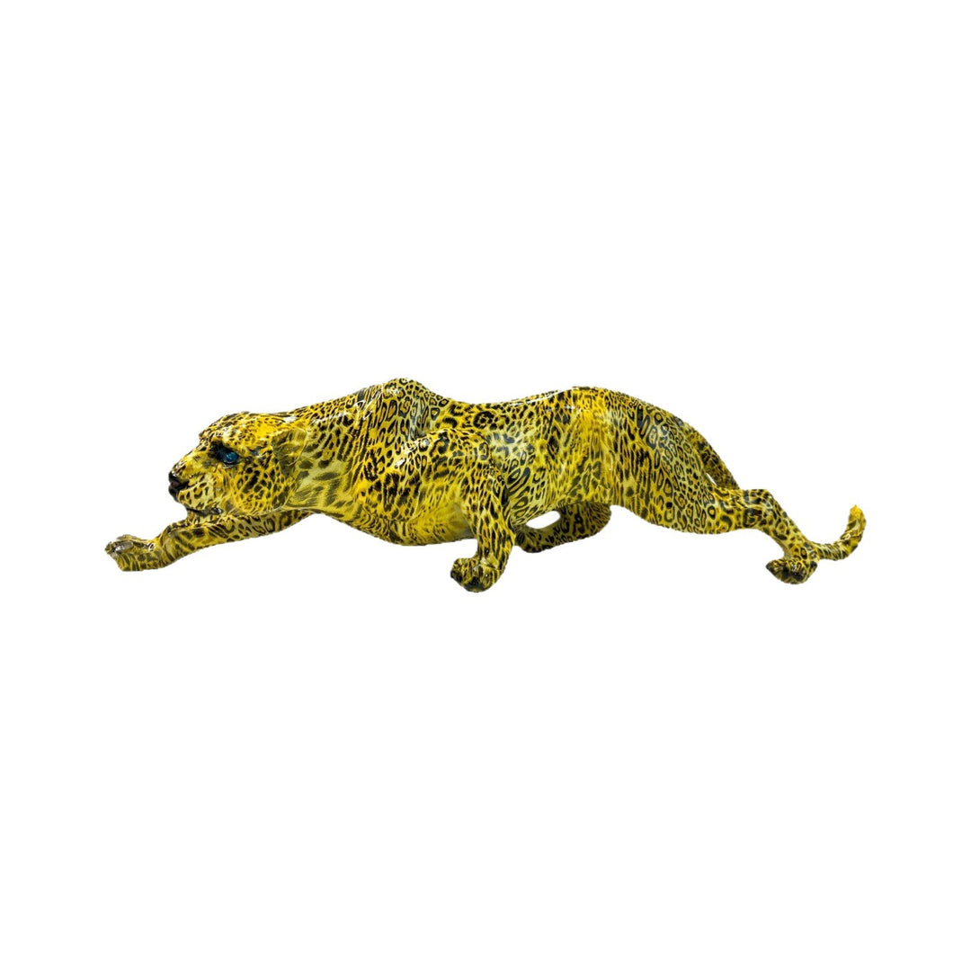 Artistic and colorful animal figure in panther shape Stornfield