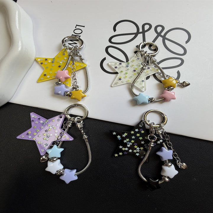 Star-Themed Charm Keychain Stornfield