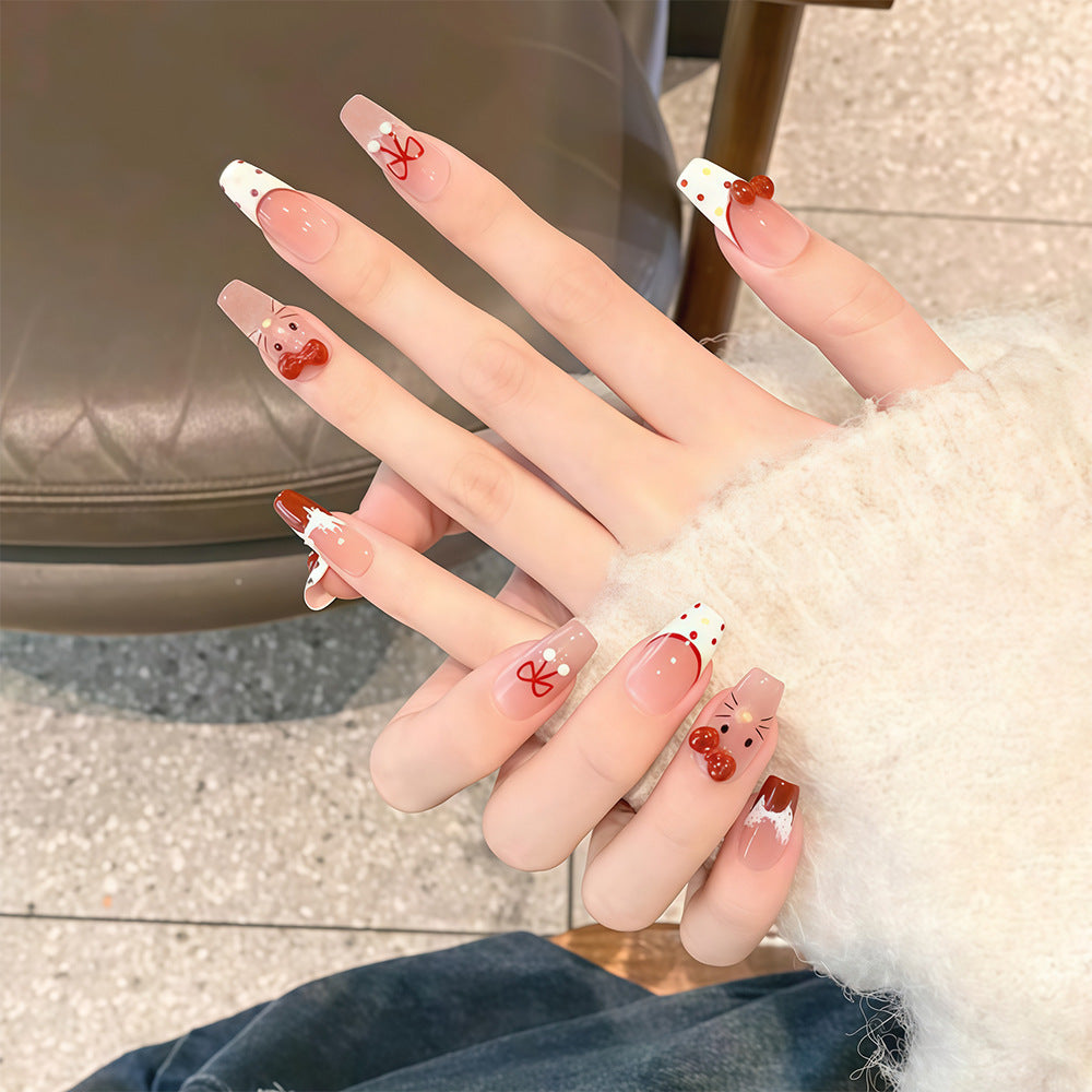 Artificial nails with cute 3D designs Stornfield