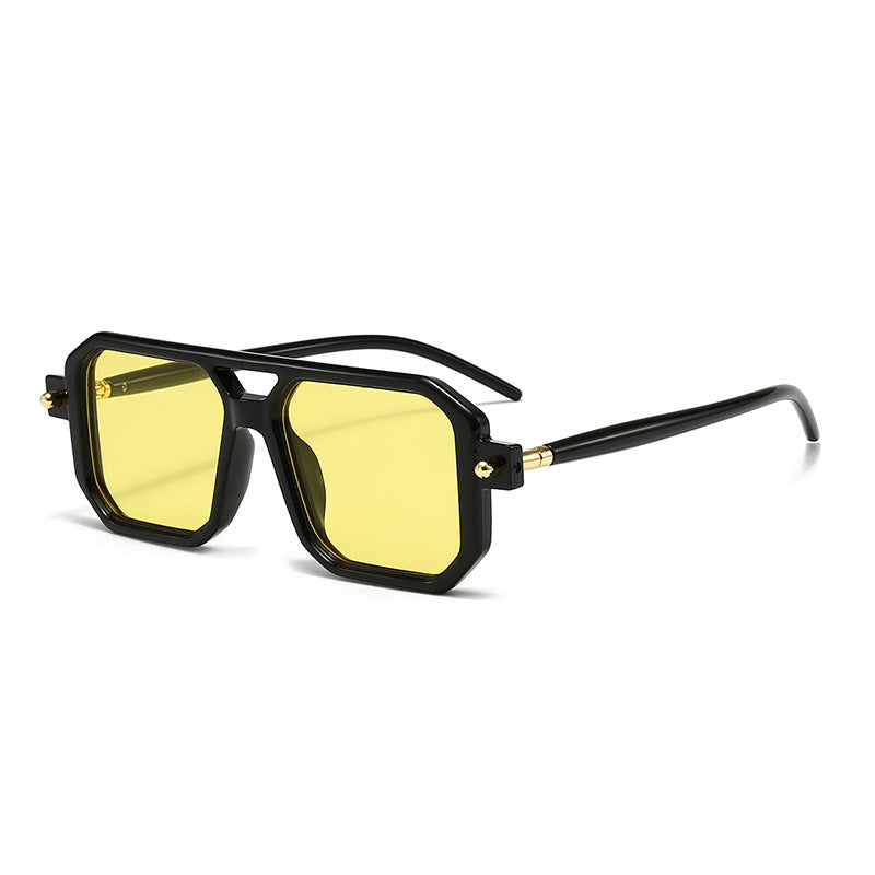 Women oversized rectangular glasses Stornfield