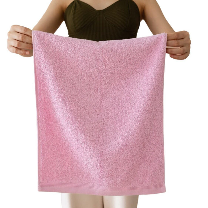 Soft cotton terry towel series with high absorbency