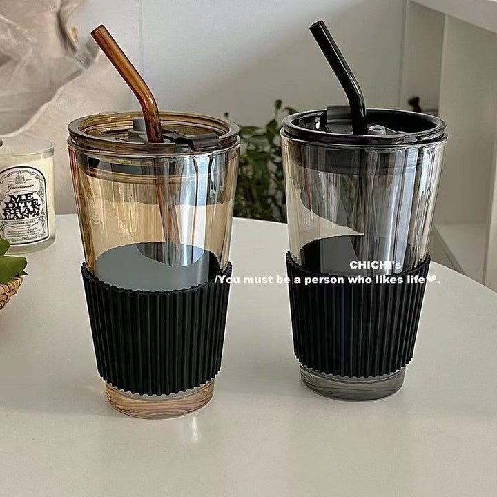 Women's Reusable Drinking Cup with High-Quality Silicone Coating Stornfield
