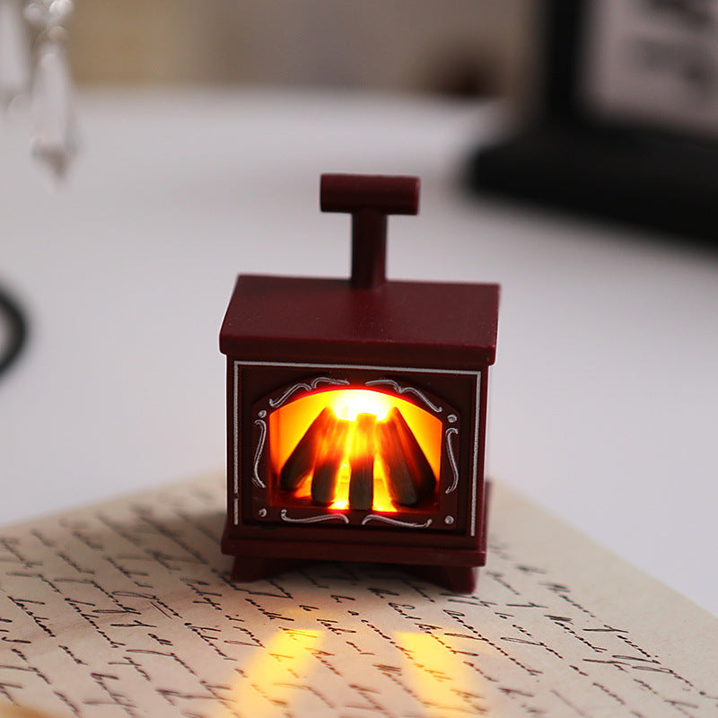 Decorative Mini Lantern with Warm Light Stornfield
