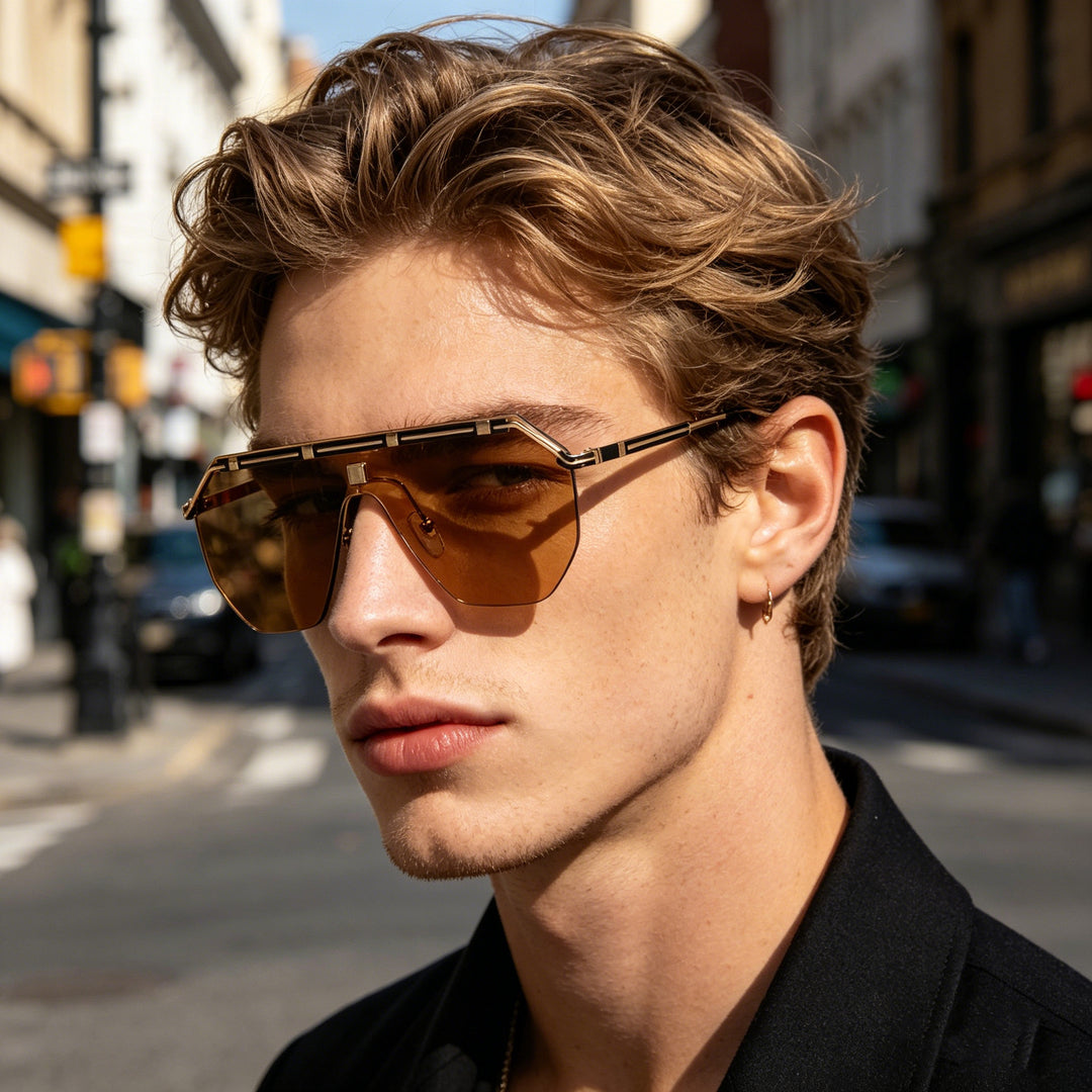 Women geometric oversized sunglasses Stornfield