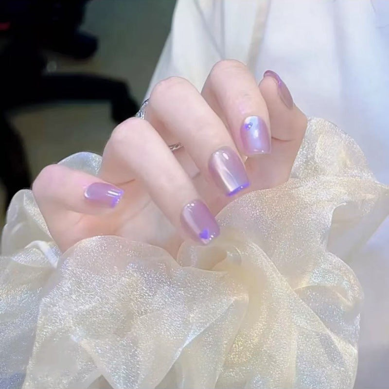 Creative artificial nails with elegant accents Stornfield