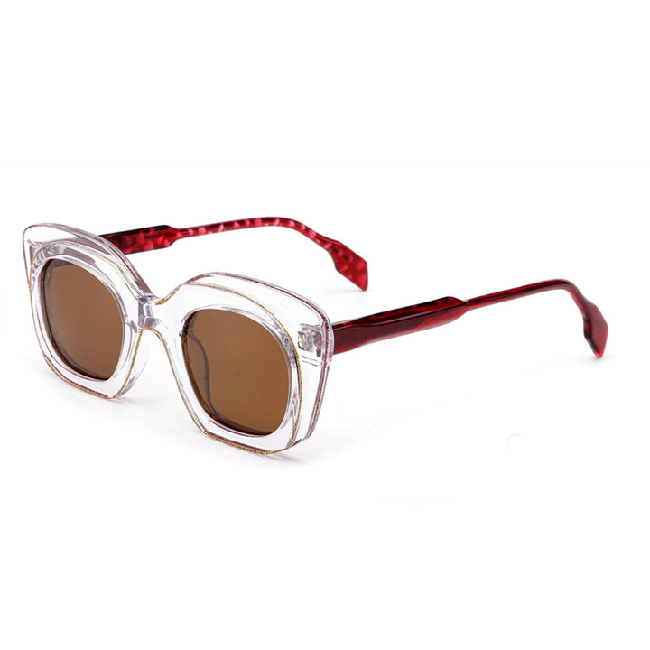 Women's sunglasses with wide, modern frame Stornfield