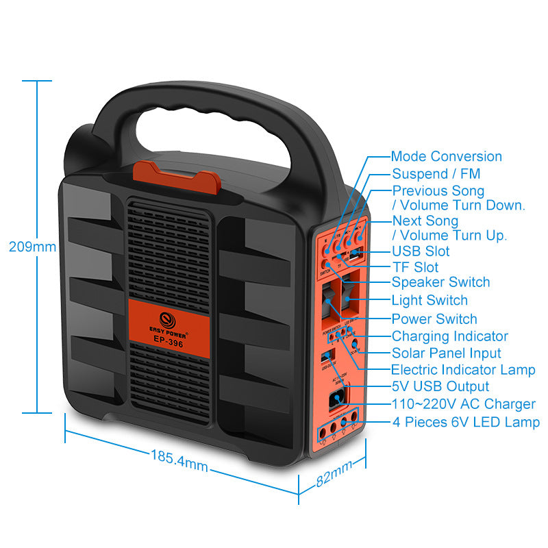 Portable solar power generator Stornfield