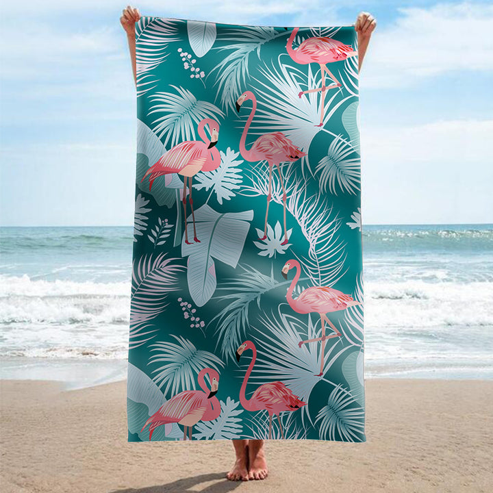 Beach towel with artistic mandala design Stornfield
