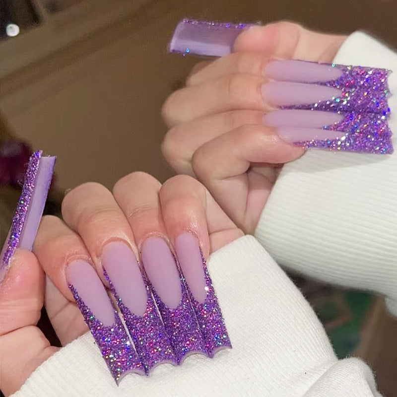 Glitter Ombre Press-On Nail Set Stornfield