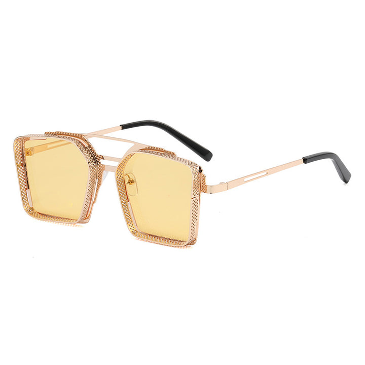 Women's oversized sunglasses with luxurious design and geometric frame Stornfield